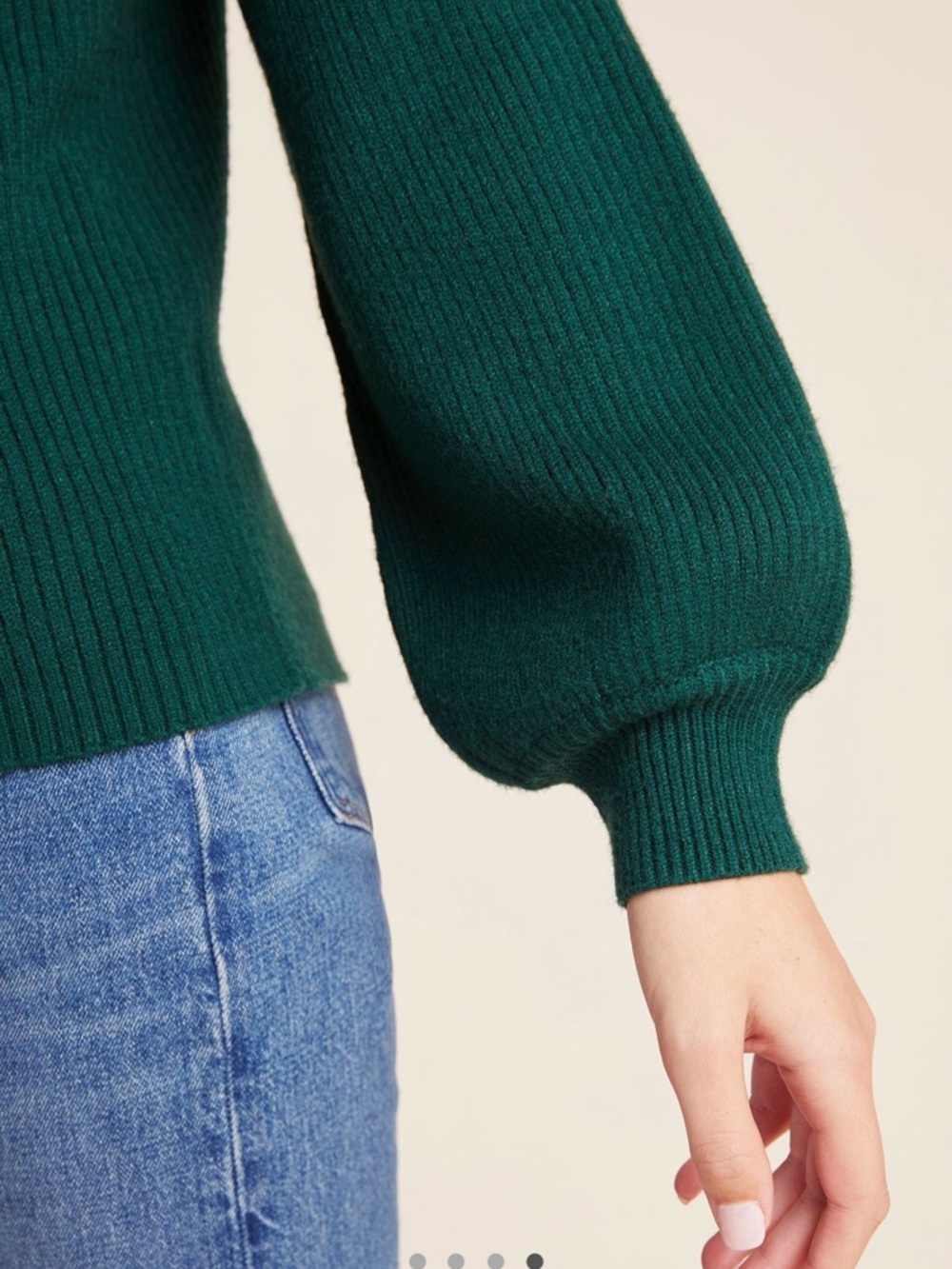 Anthropologie | Sydney Balloon Sleeved Sweater - Picture 4 of 8